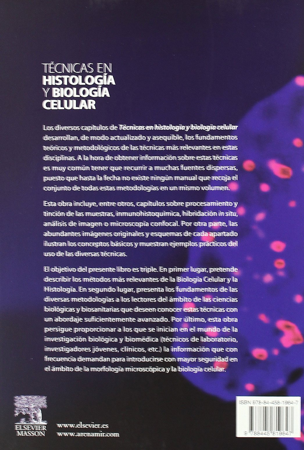 Técnicas en Histología y Biología Celular