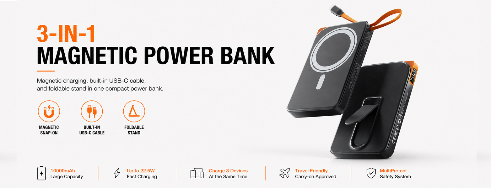 Amazon.com: Magnetic Power Bank, for Magsafe Battery Pack with