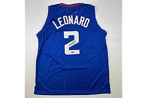Kawhi Leonard Los Angeles Lakers Blue Stitched NBA Replica Jersey