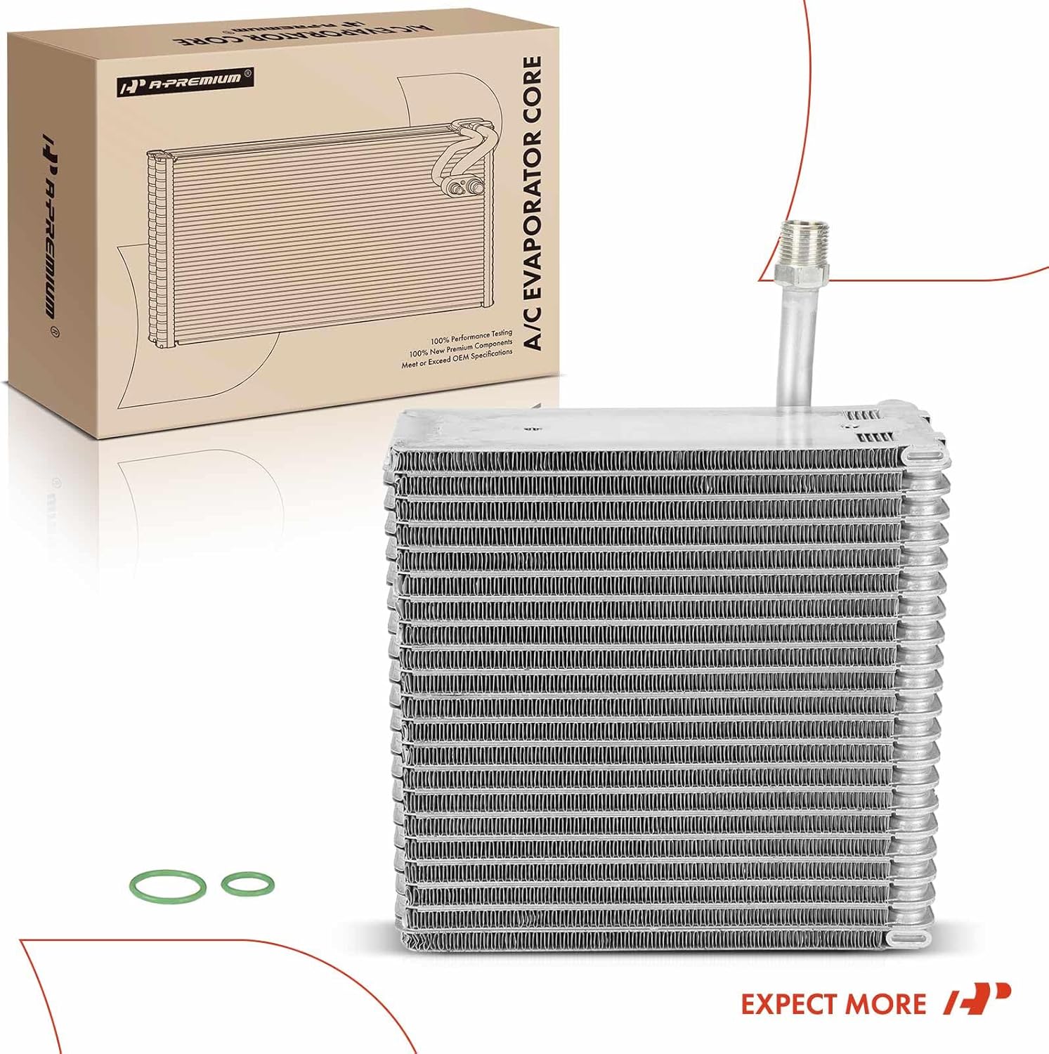 A-Premium A/C Evaporator Core Compatible with Toyota Corolla 1988-1992 & Geo Prizm 1989-1992