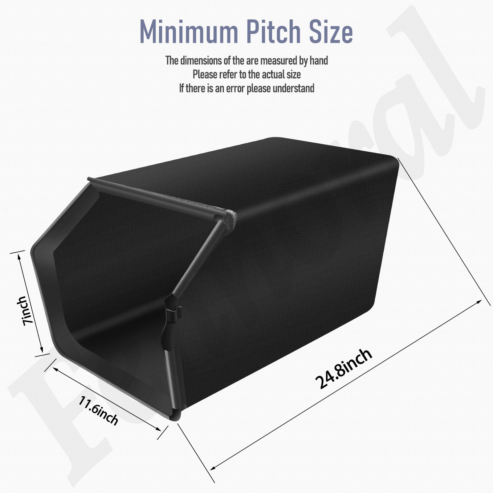 Fennoral Bolsa de césped compatible con De-Walt DCMWP233 DCMWSP244 para cortacésped de 21.5 pulgadas y 20 V máximo, estante de césped no incluido