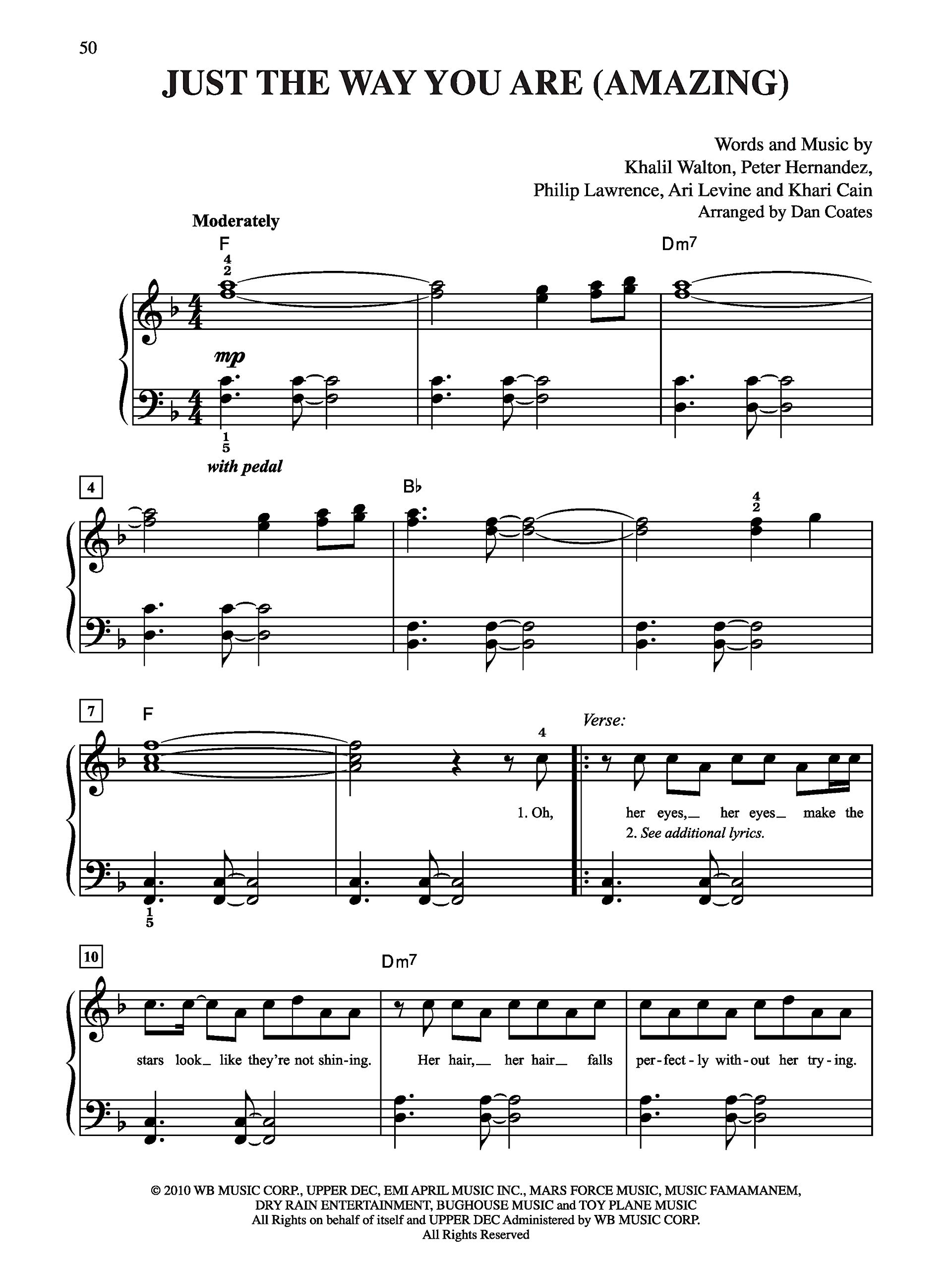 2011 Greatest Pop & Movie Hits: The Biggest Movies * the Greatest Artists (Easy Piano)