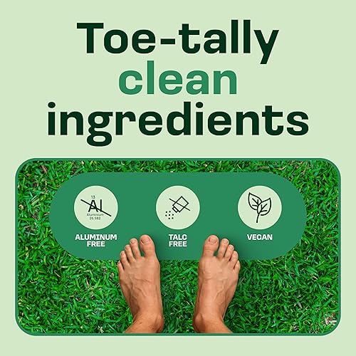 Miniatura 6 de Happy Soles Foot & Shoe - Aerosol desodorante en polvo, sin talco, vegano, sin aerosol, sin desorden, absorbe el sudor y combate el olor con bambú y