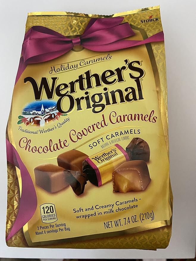 Amazon.com : Werther's Original Chocolate Covered Caramels : Everything ...