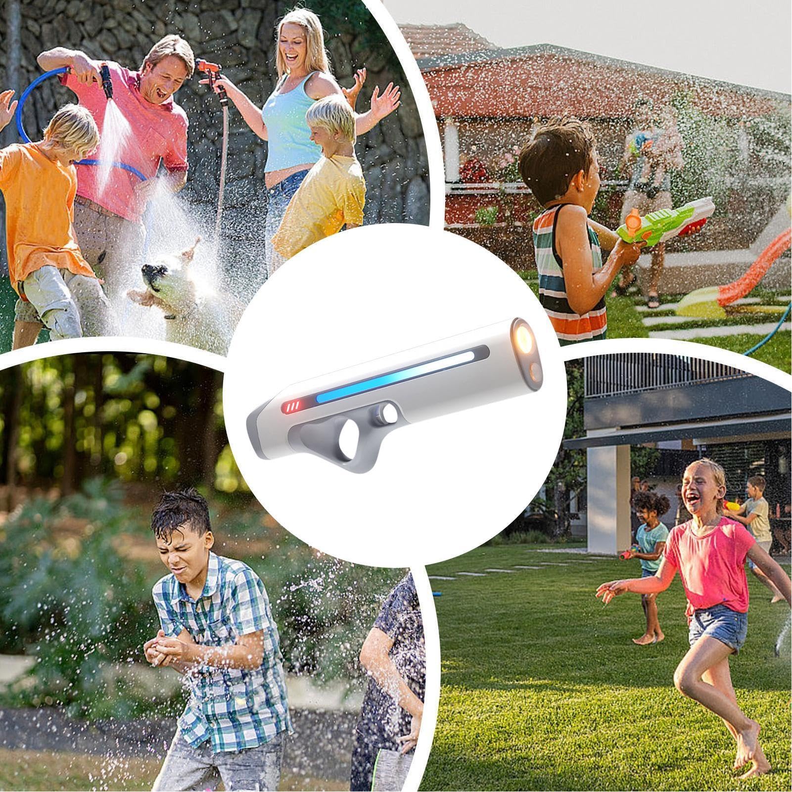 Spruzzatore d'Acqua per Bambini Spruzzatore Elettrico Estivo | Giochi Acquatici Da Piscina Per Bambini E Adulti, , Spiaggia, Piscina, Giardino, Giochi All'Aperto, Festa