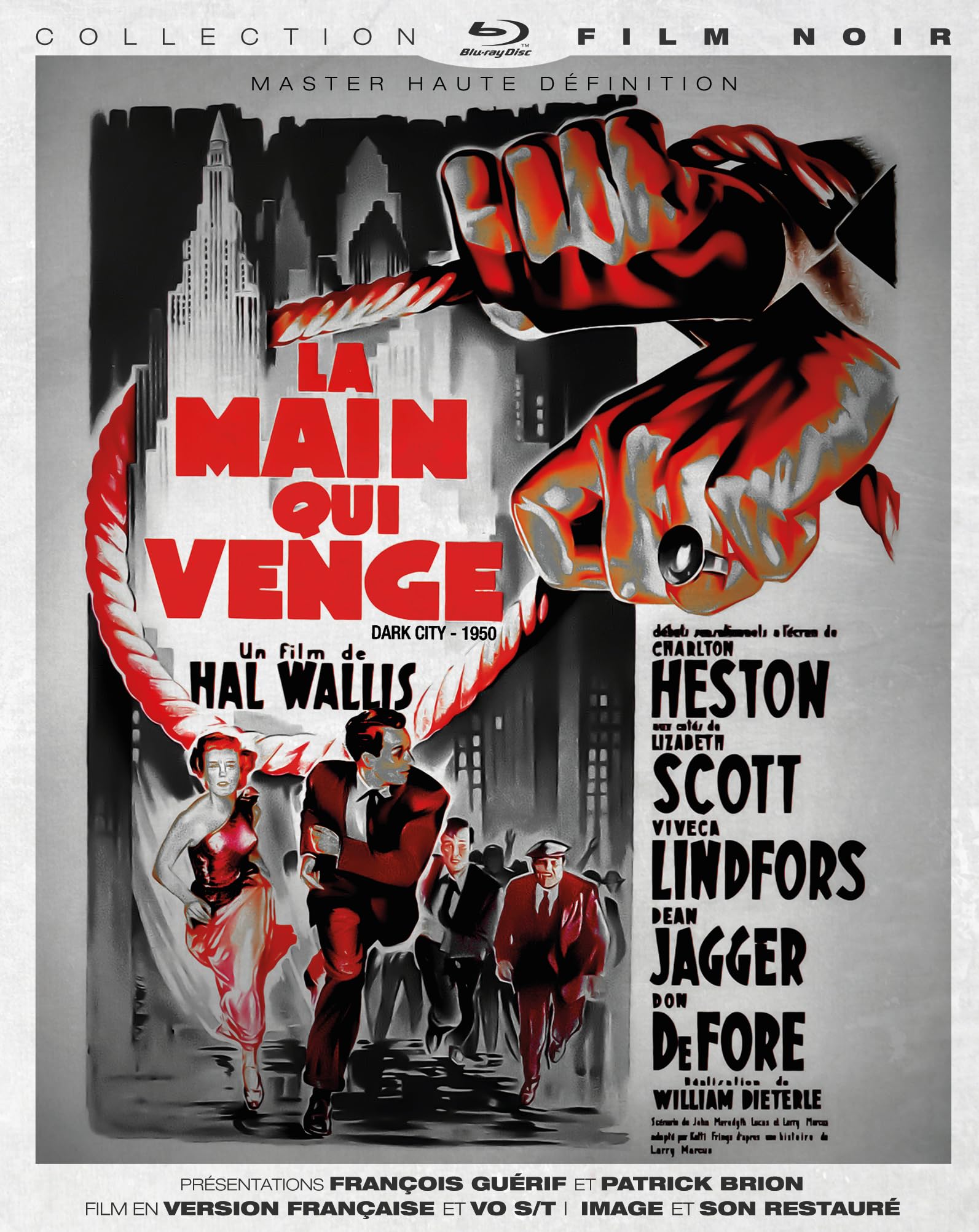 La Main qui venge Blu-ray película clásica francesa suspense de culto