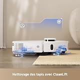 Mova Robot aspirateur P50 Ultra avec serpillère Flexible, Puissance d'aspiration 19 000 Pa, Nettoyage des Coins aux Bords, Nettoyage Automatique de la serpillère et de la Plaque de Lavage à 75 °C - 6