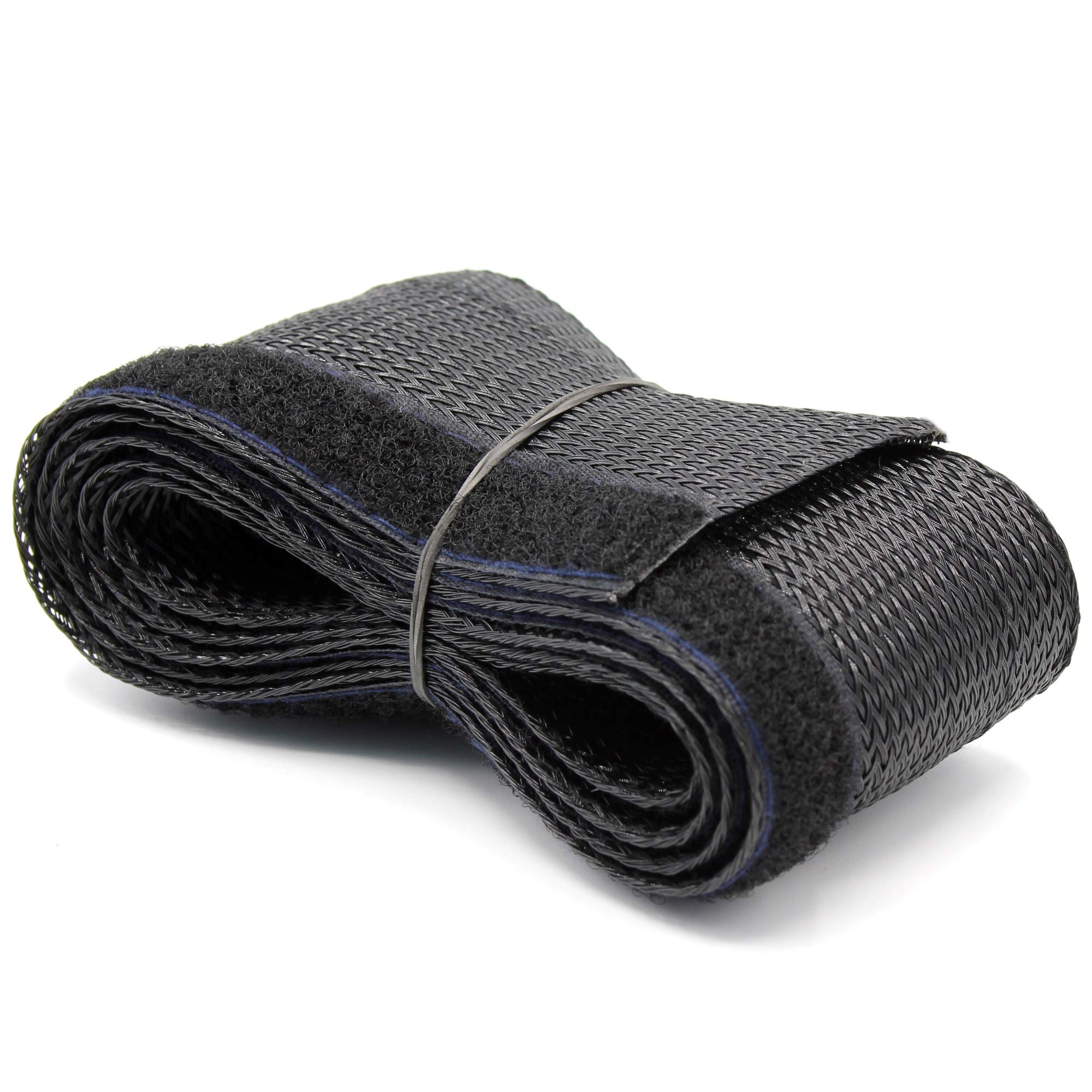 Tubo fumi flessibile estensibile alluminio NERO 50 mm da 1 a 3 mt