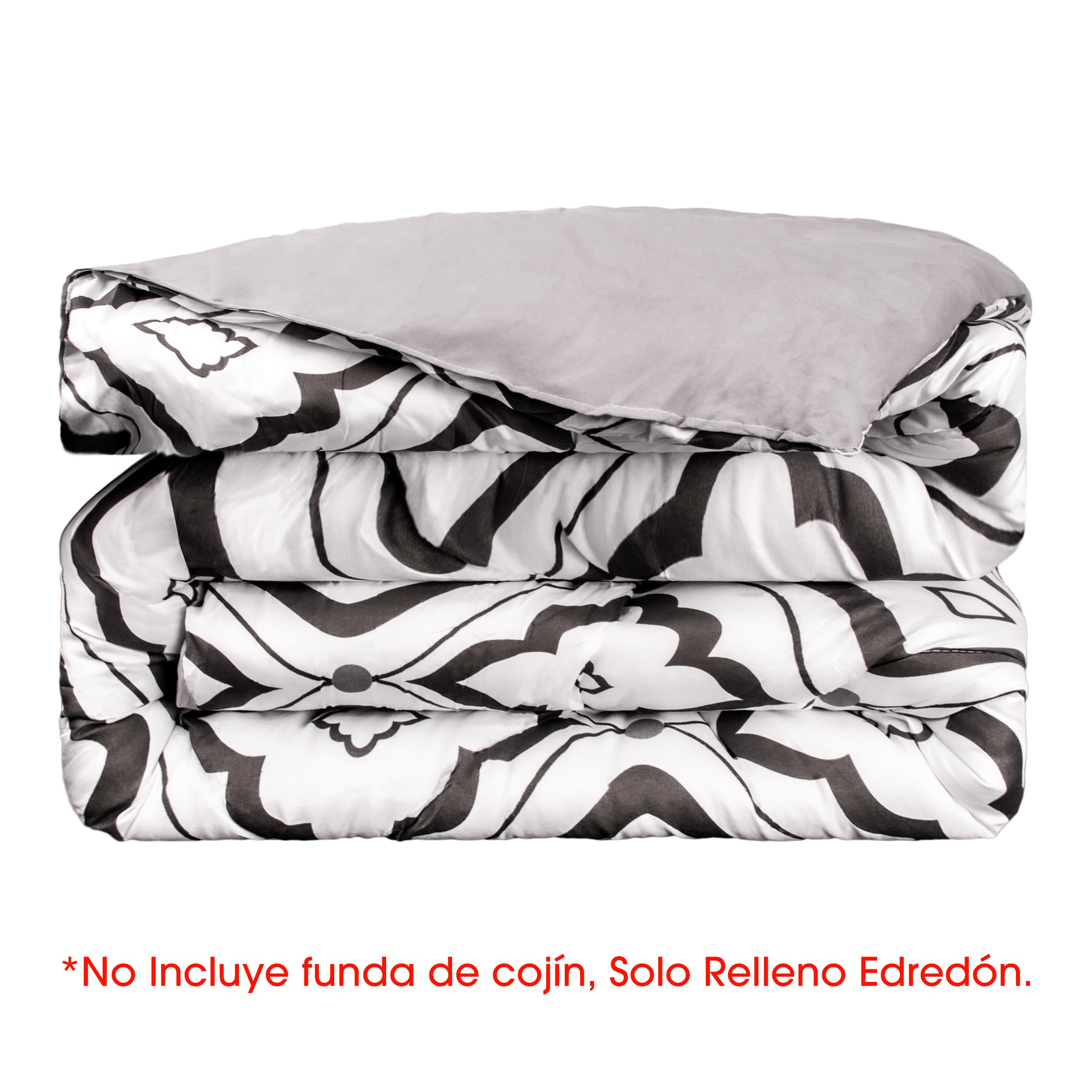 BESCH Edredón Invierno Nórdico de Microfibra 220x240cm para Cama de 150 con Relleno de Fibra 280gr/m2 - Edredón Nórdico Suave Cálido Ligero - Patrón