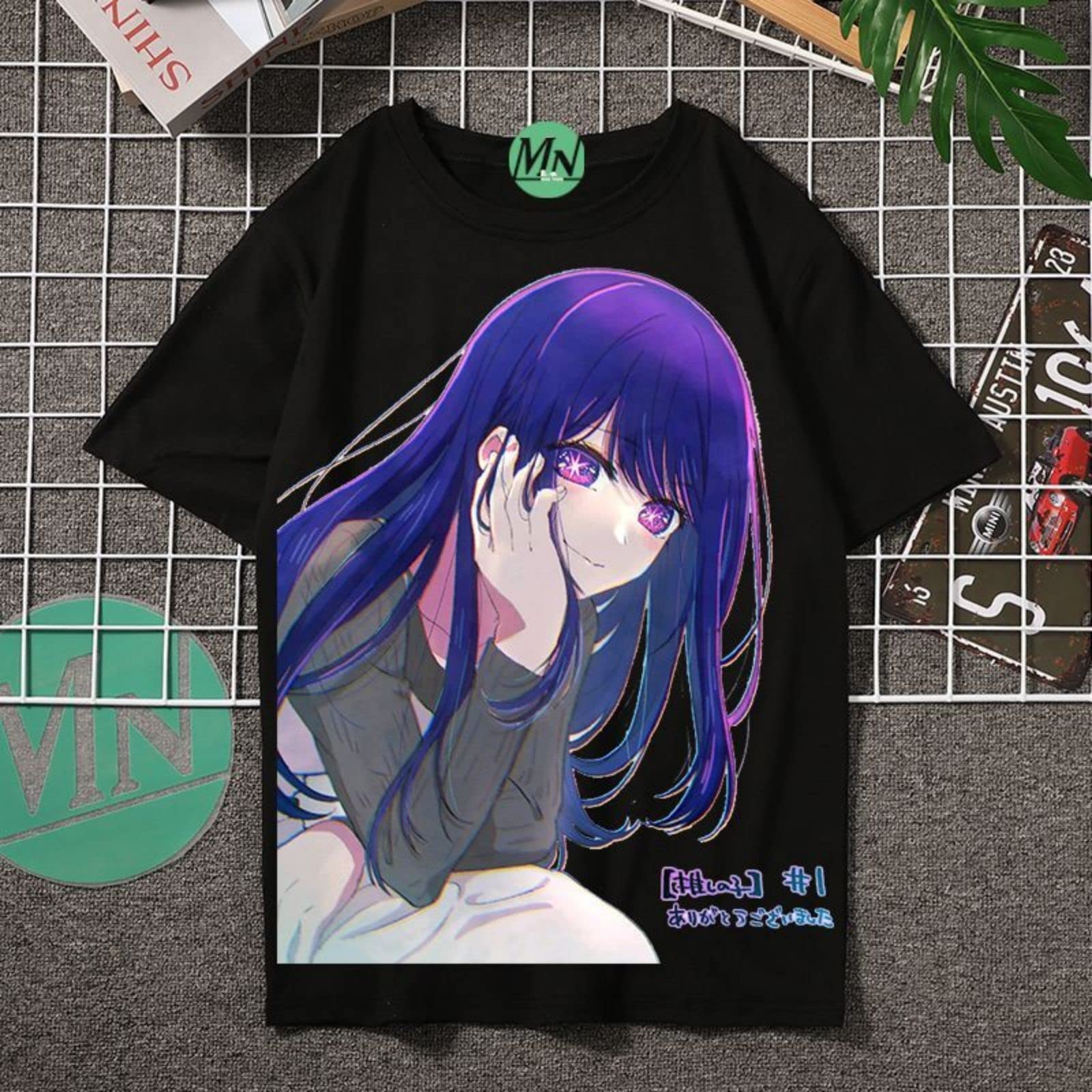 Amazon.co.jp: 推しの子 Tシャツ 半袖 星野アイ 夏服 メンズ