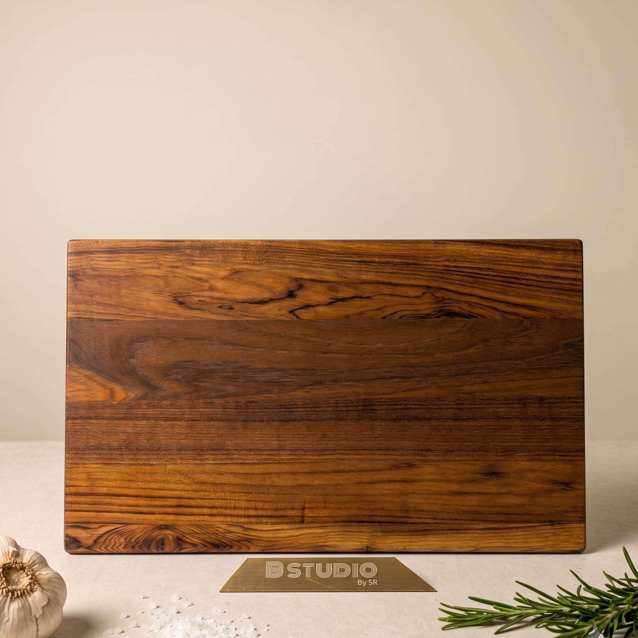 Teakwood Cutting Board - 11.5 Inch Round -8