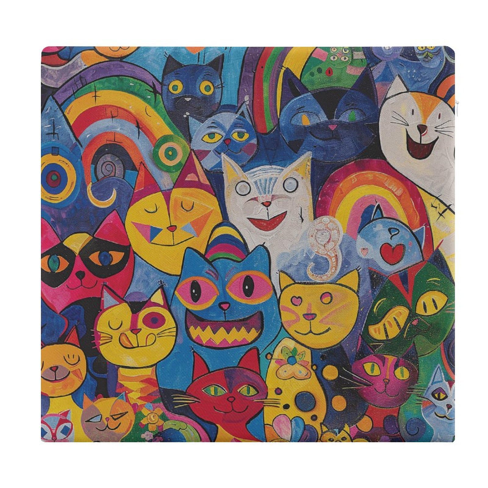 Coussin de sol de méditation touffeté velours côtelé pour tatami