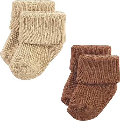 Miniatura 5 de Hudson Baby - Calcetines de algodón para recién nacidos y Terry para bebé niña