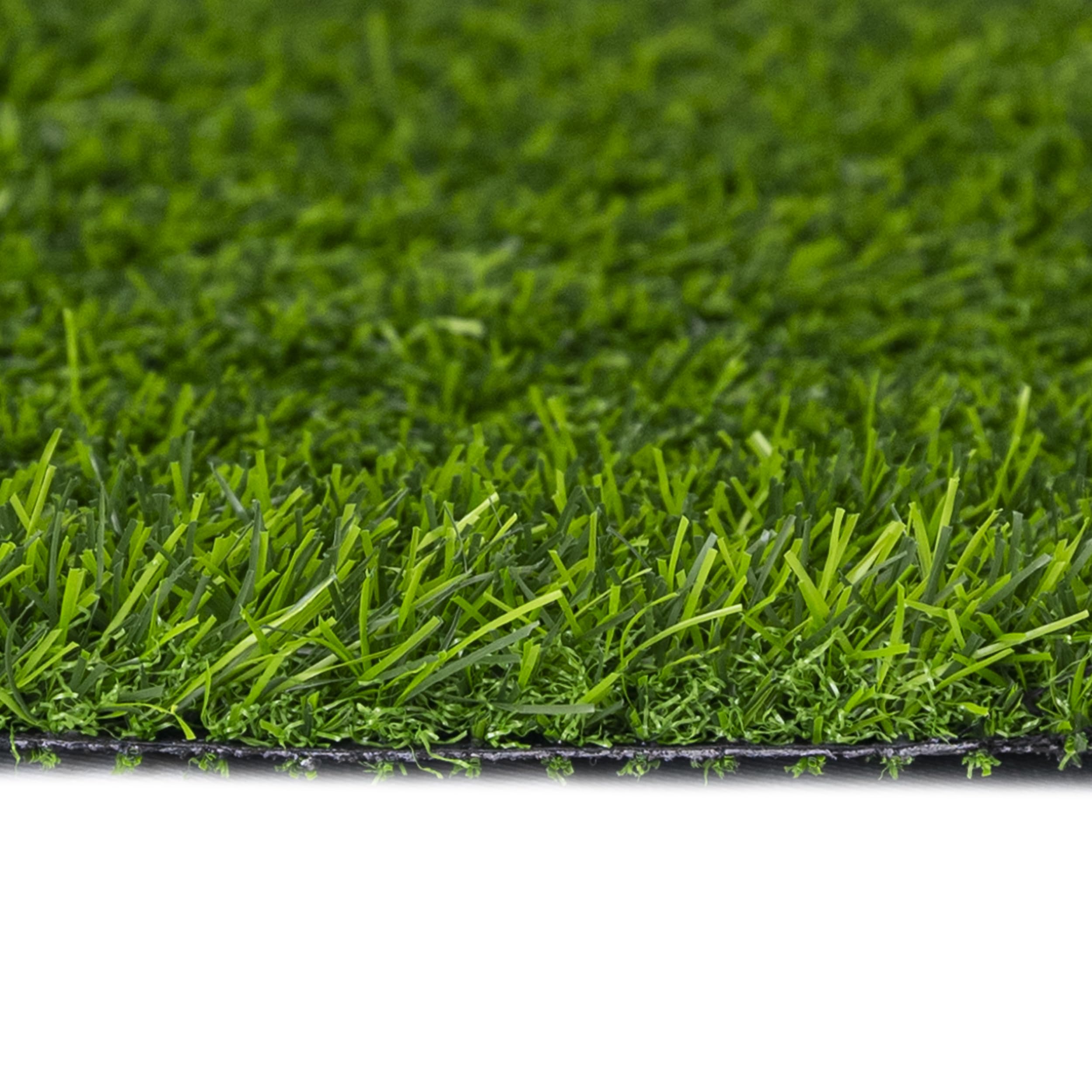Mazovia Gazon Synthétique Exterieur avec Picots 30mm - Faux Gazon pour Balcon, Terasse et Jardin - Premium Tapis Gazon au mètre - Fausse Herbe Balcon - Tapis Herbe Artificielle - 300x600 cm - Vert