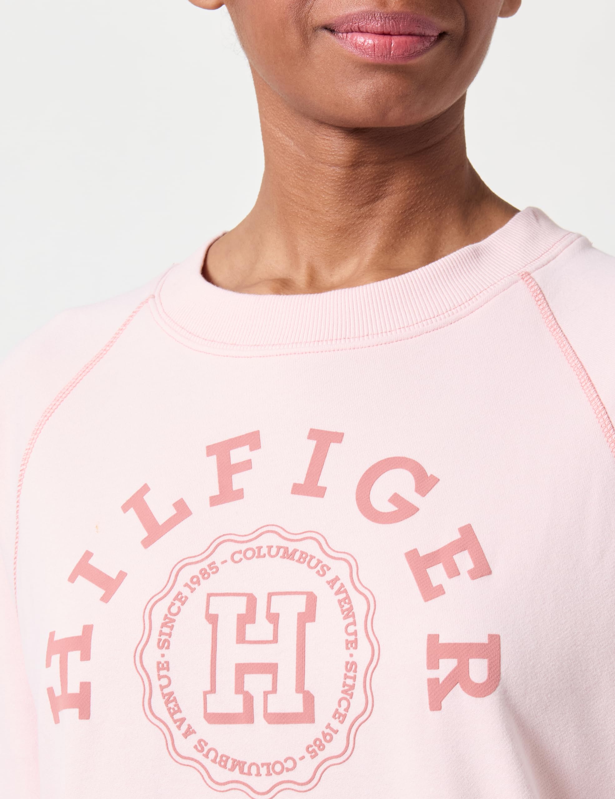 Tommy Hilfiger Reg Varsity Raglan Sweatshirt Ww0ww41239 Sudaderas de Peso Pesado Mujer