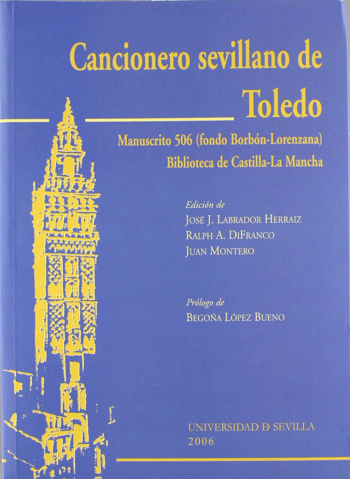 Cancionero sevillano de Toledo livre de poésie hispanique et anthologie littéraire