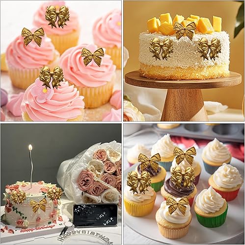 Miniatura 7 de 2 moldes de silicona para decoración de tartas con moño, moldes de silicona de chocolate bordado 3D, para bodas, cumpleaños, cupcakes, dulces,