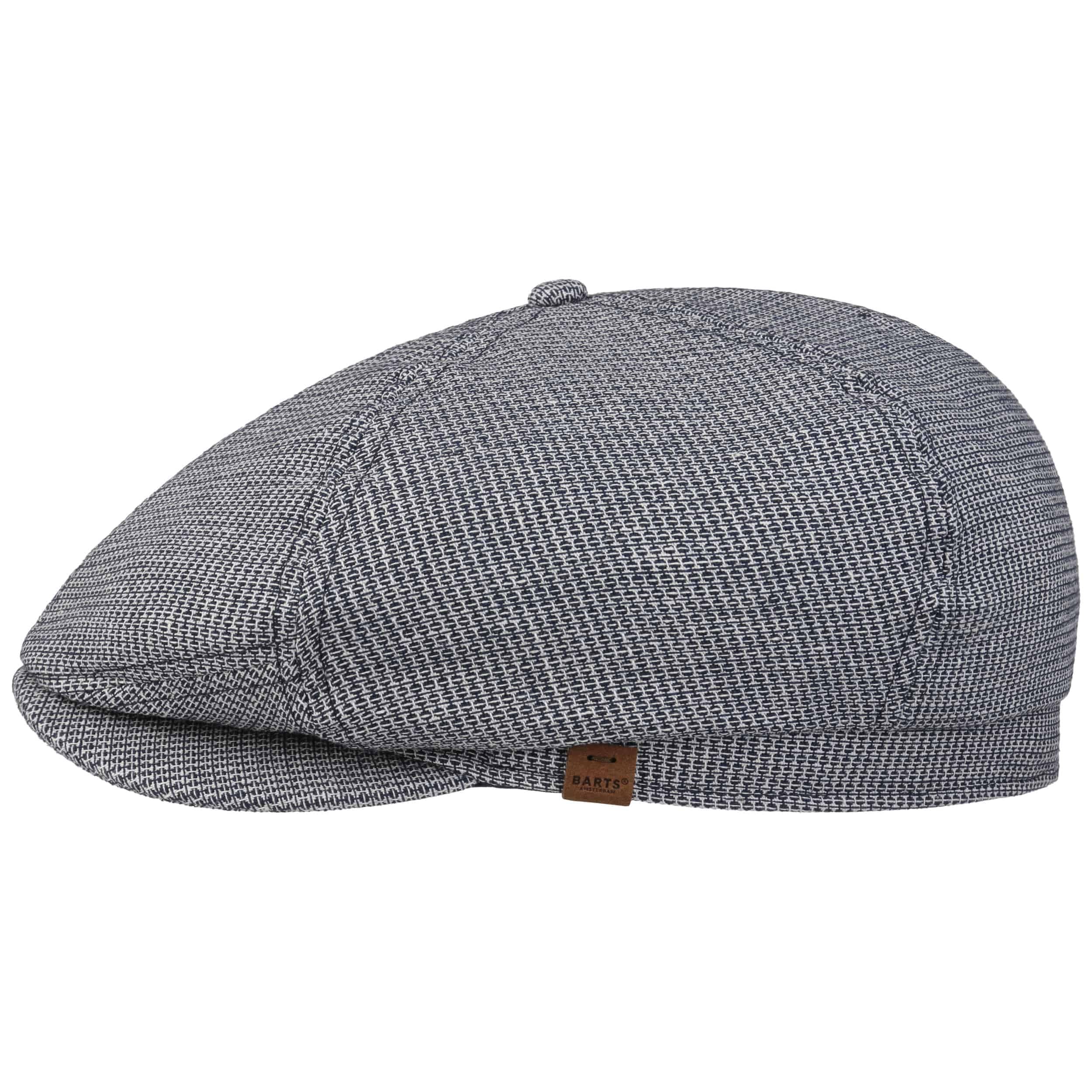 Barts Jamaica Circles Flat Cap Men - Ivy hat with Peak, Lining, Lining Spring-Summer Summer - One Size Denim