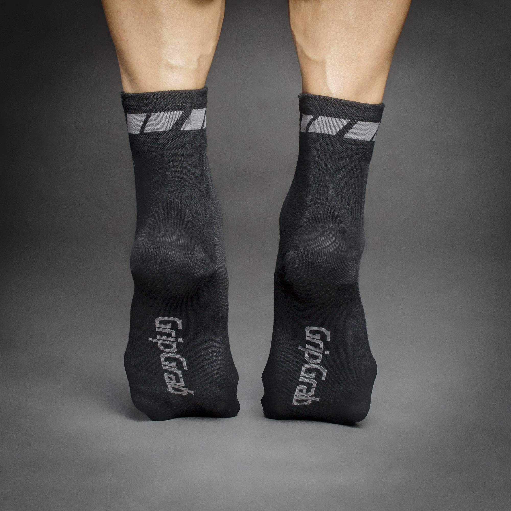 GripGrab 3-Pack Chaussettes Merino Regular Cut Chaussettes de vélo en mérinos Mixte (Lot de 1)