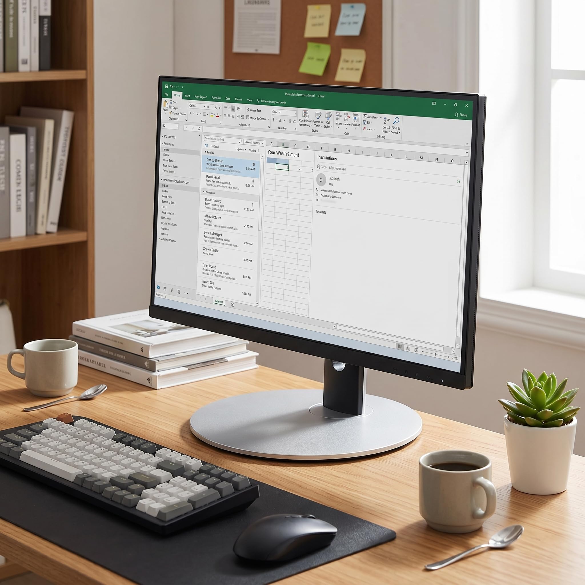 Base girevole per monitor per computer 360 °, 8.5in Supporto per giradischi per monitor in lega di alluminio argento silicone antiscivolo per computer, laptop, piante in vaso, arte e artigianato