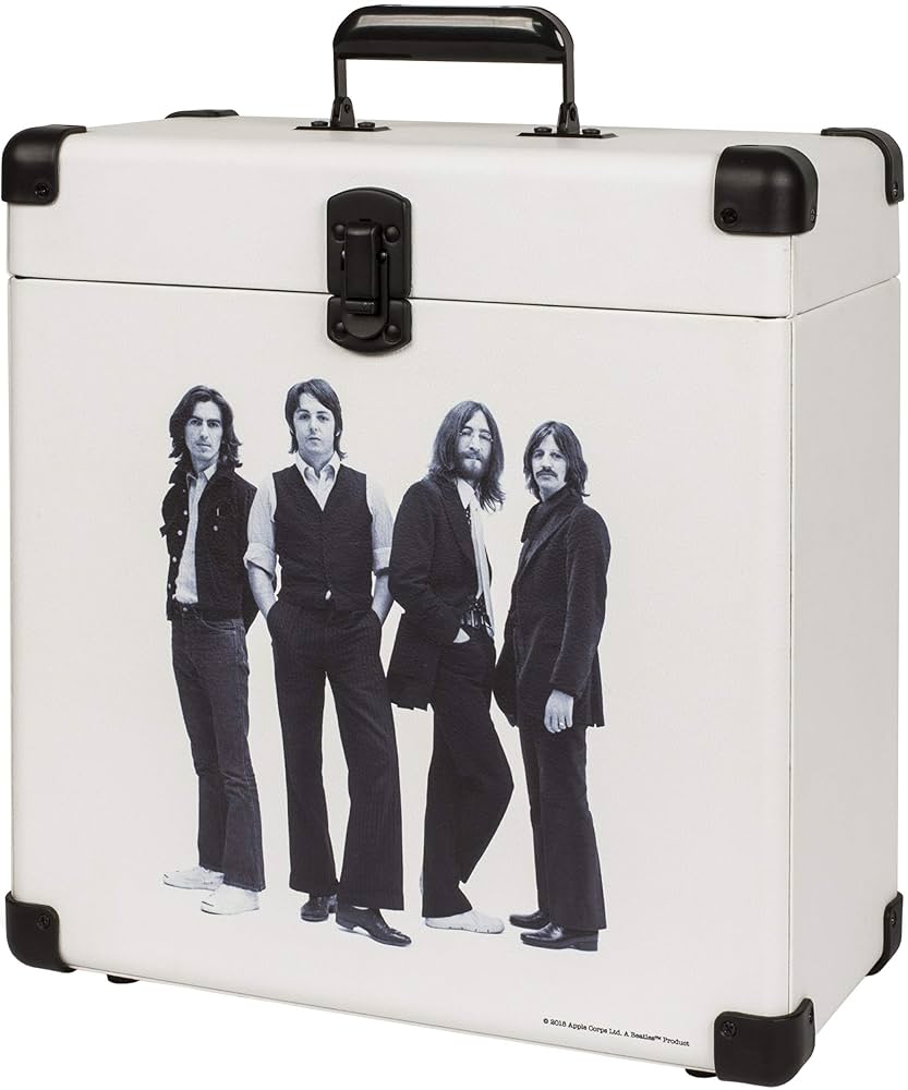THE BEATLES LPレコードキャリーケース Crosley The Beatles Record Carrier Case : Amazon.co.uk