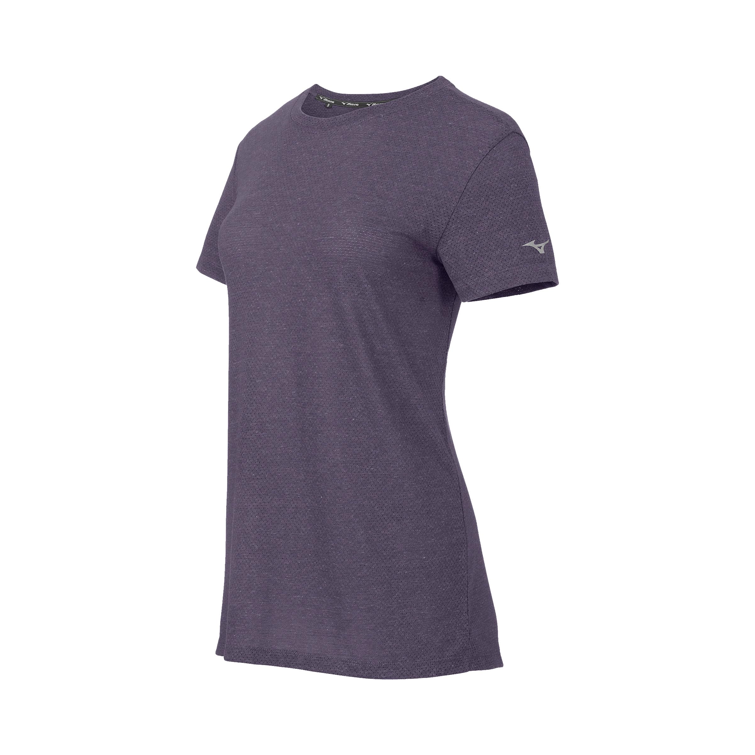 Mizuno Women's Infinity Tee T-Shirt, Navy, Large