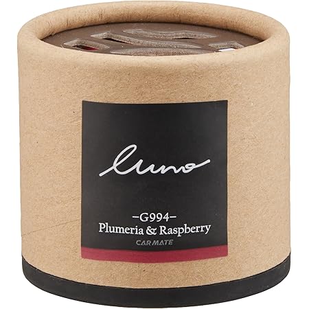 Amazon カーメイト 車用 消臭芳香剤 ルーノ ハンギングウッド 吊り下げ型 天然木 プルメリア ラズベリー 14g H613 車 バイク 車 バイク