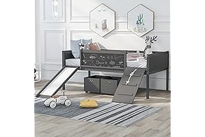 Bellemave Toddler Bed with Slide