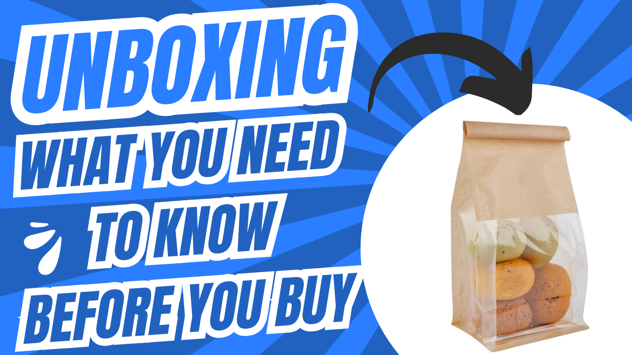 Watch Unbox these great bakery bags with me! on Amazon Live