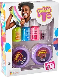 Slime Gelelé, Doce Brinquedo, Tie Dye Super