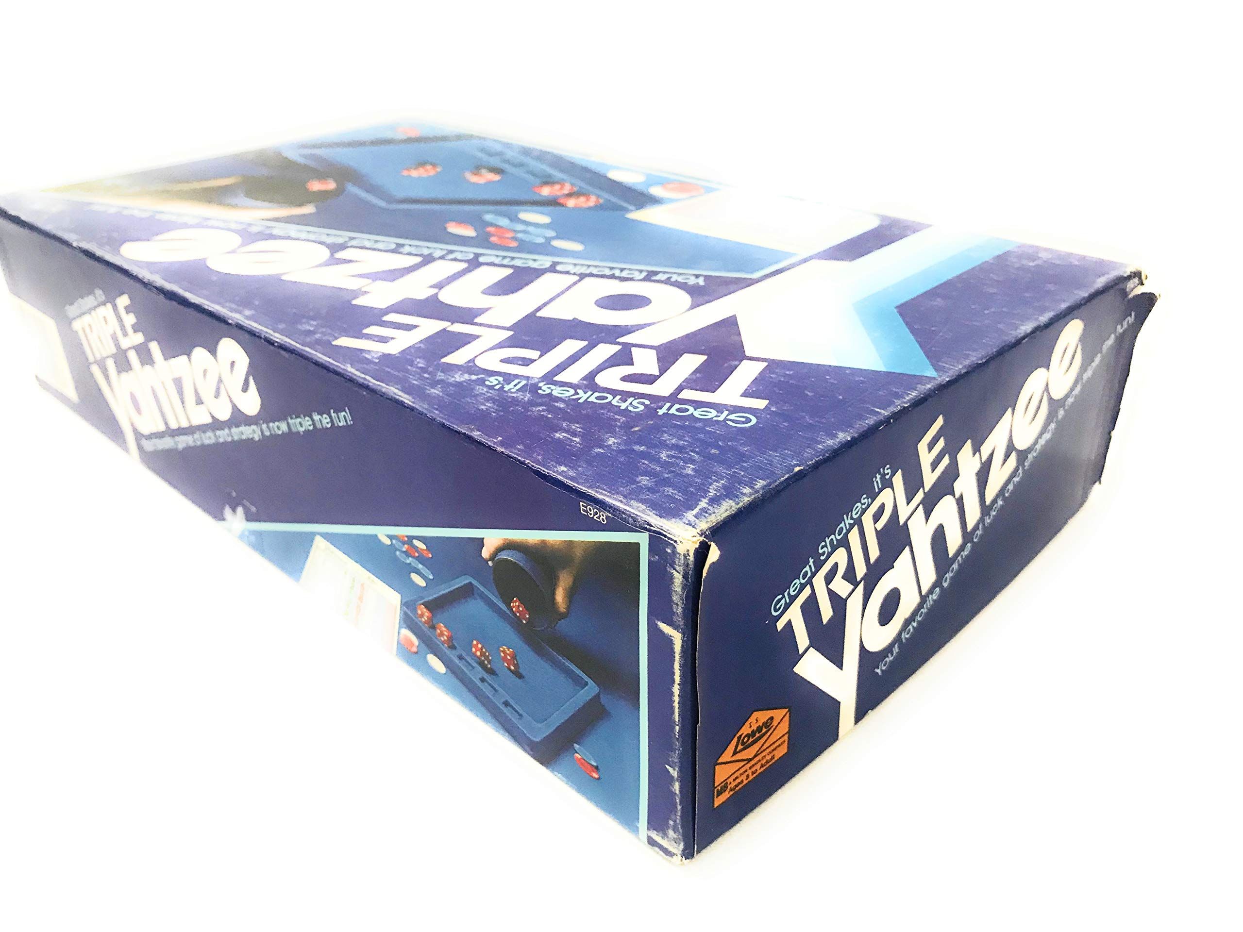 Amazon.com: Milton Bradley Triple Yahtzee : Toys & Games