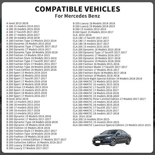 Miniatura 4 de Tubo de agua refrigerante para Mercedes Benz 2012-2019 A B CLA GLA nivel W176 W246 C117 X156 Número de pieza de repuesto 2702031882 (1 PCS)
