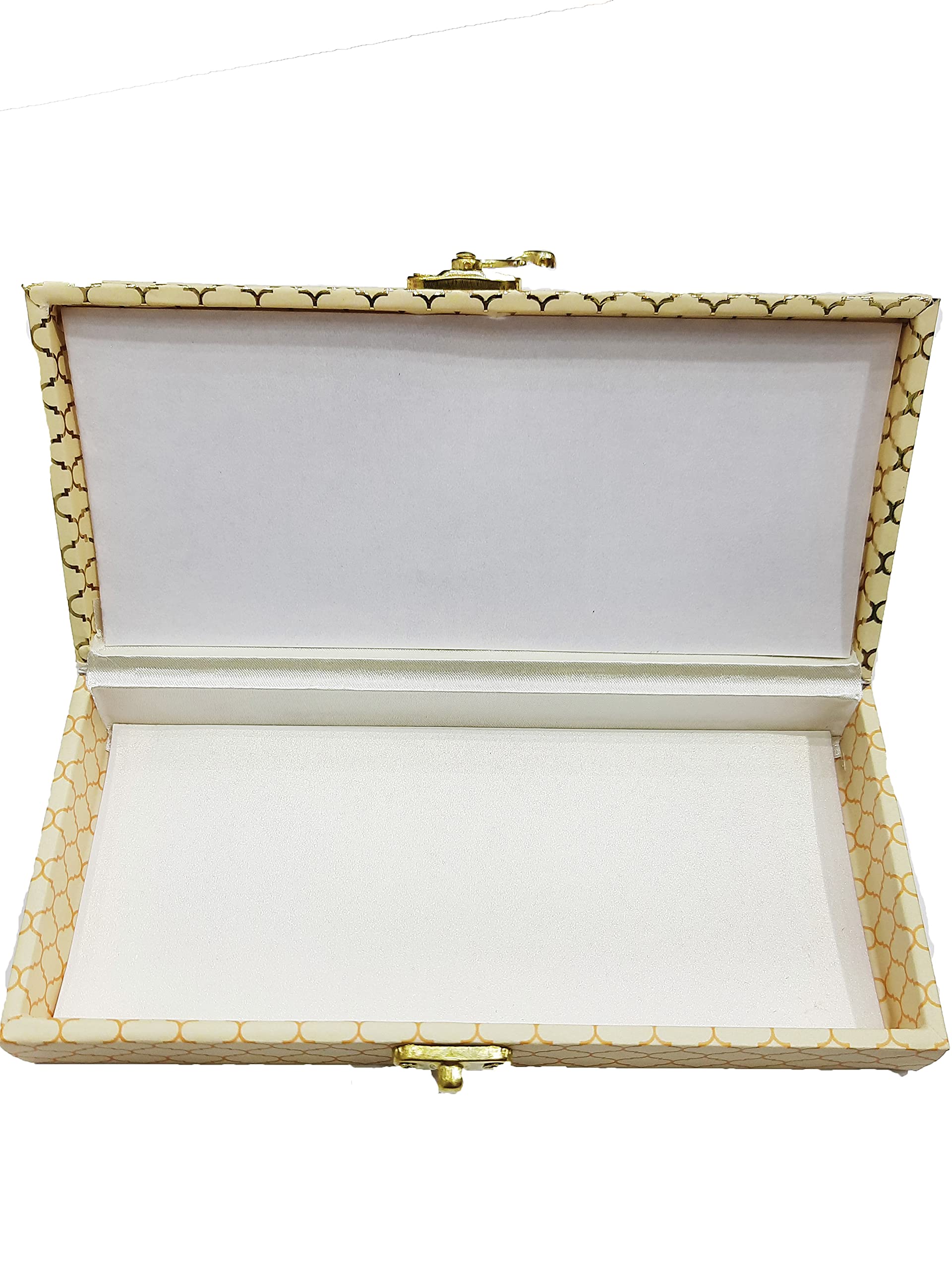 Indian Collectible - Tirelire de créateur pour mariage - Boîte cadeau pour mariage et fiançailles - Crème