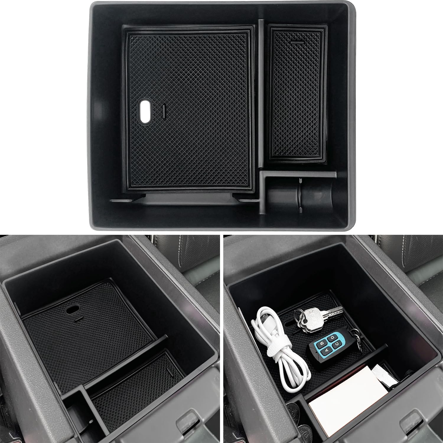 Console Console Organizer Storage Tray Accessories fits for GMC Acadia 2017 2018 2019 2020 2021 2022 2023