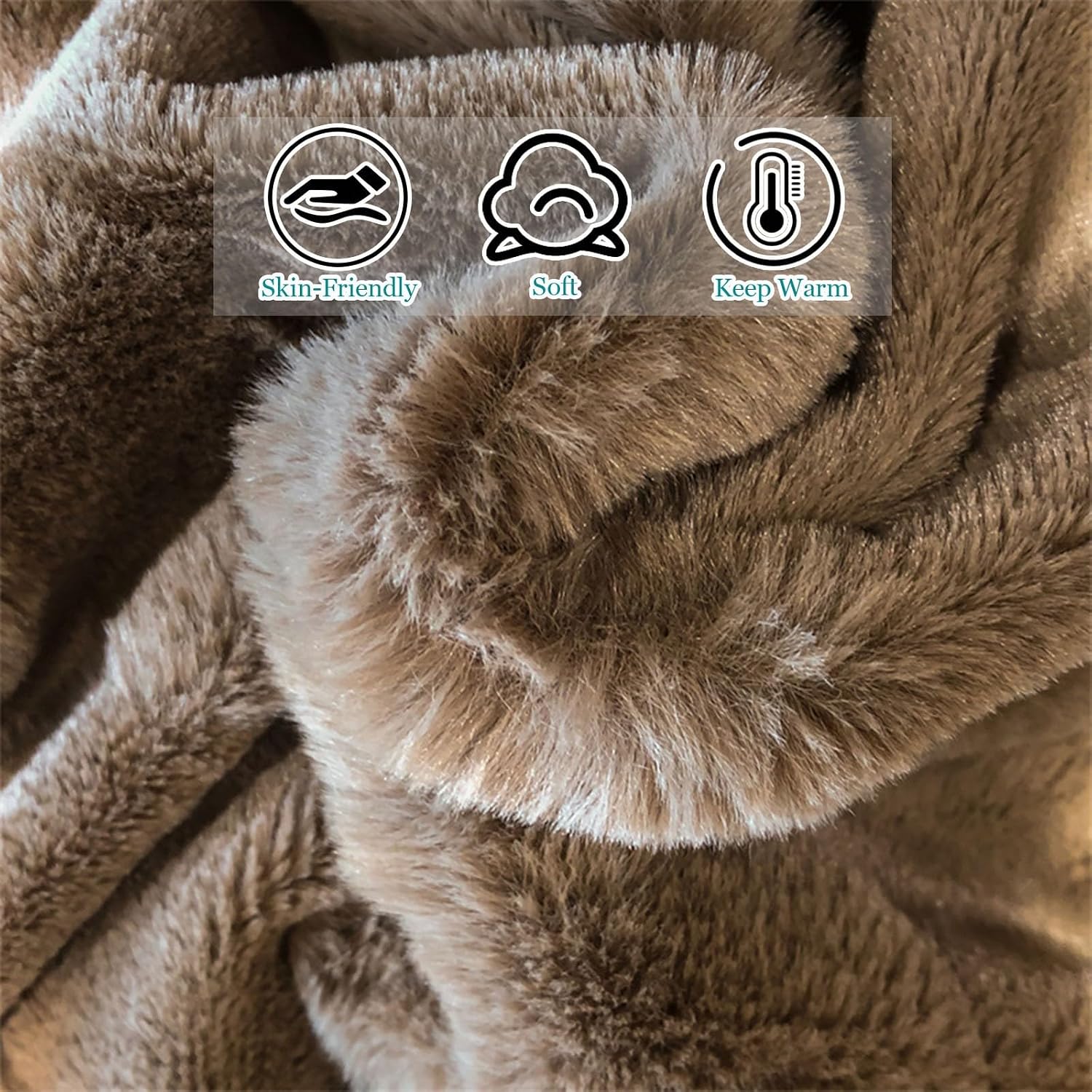 多数のベッドジャケット、シンプルで厚くて暖かい保護毛皮のような 