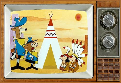 Chichair GO GO Gophers - Imán para nevera de TV de 2 x 3 pulgadas, arte de sábado por la mañana, caricaturas, nevera nostálgica retro C