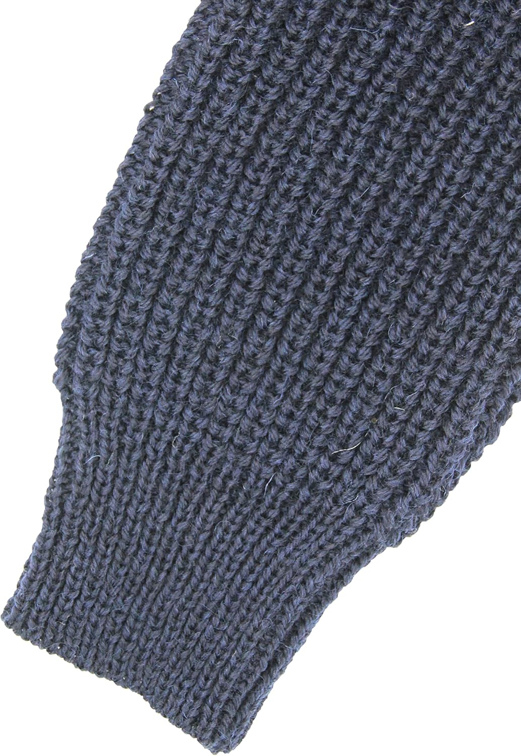 Aran Crafts Men's Irish Cable Knitted Rib Roll Neck Sweater (100% Pure New Wool)