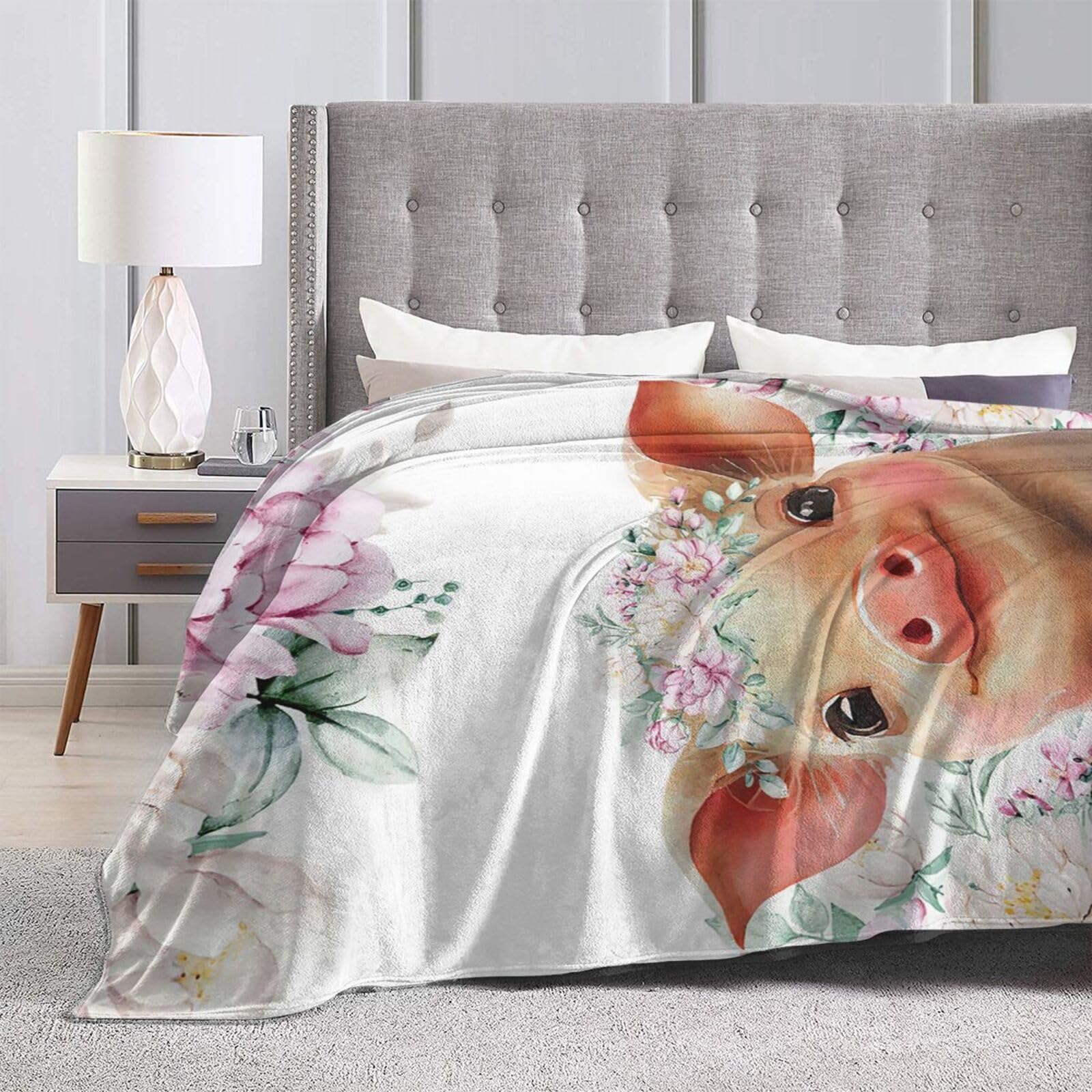 Couverture polaire douce et chaude, en flanelle, pour animau en ance