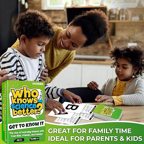Vista 55 de QUOKKA ¿Quién sabe mejor? - Biología - Juego de preguntas de tarjetas familiares Preguntas divertidas de aprendizaje y educación para familias
