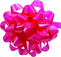 Vista 26 de The Gift Wrap Company Lazos decorativos de confeti para regalo, grandes, color blanco, paquete de 12