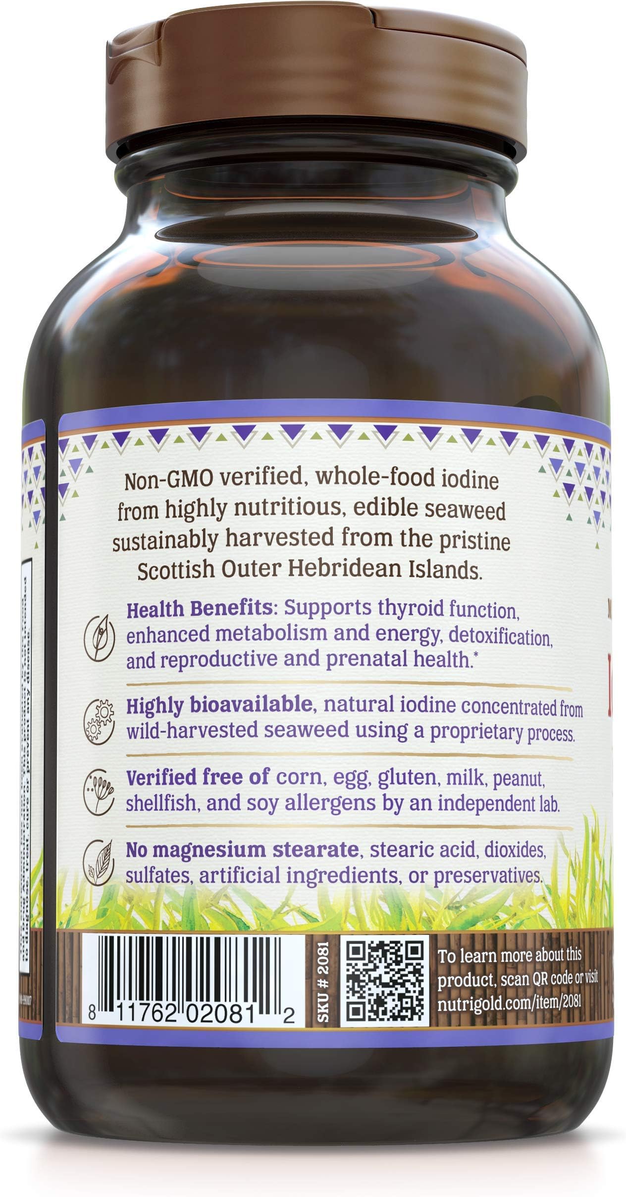 NutriGold Iodine Gold, 90 CT