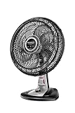 MONDIAL Ventilador 40cm Super Turbo 8 Pás Repelente Pastilha, Preto/Prata, 140W, 110V - VTX-40-8P-RP — imagem 1