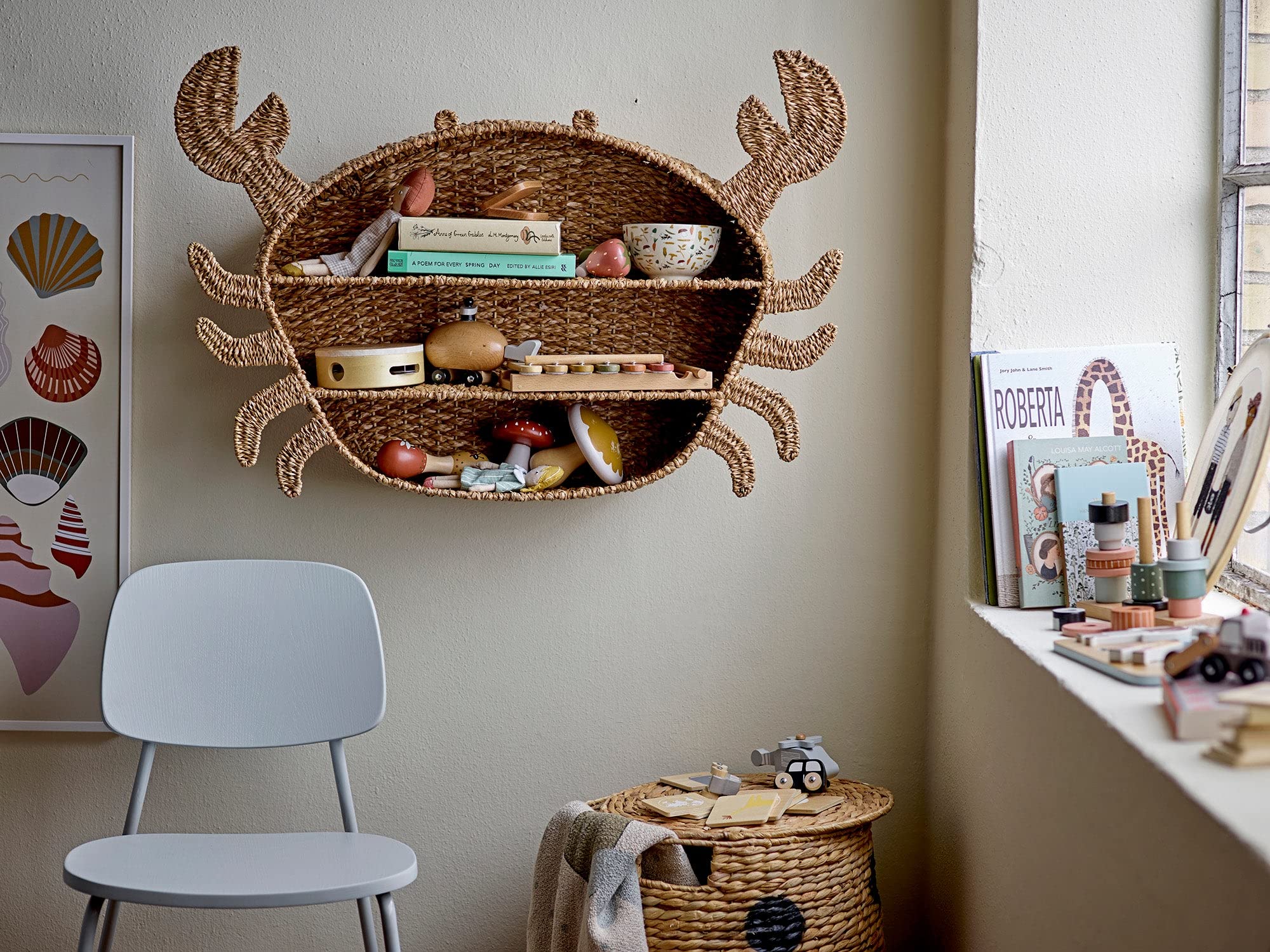 Bloomingville MINI Barney Bookcase : Amazon.ae: Home