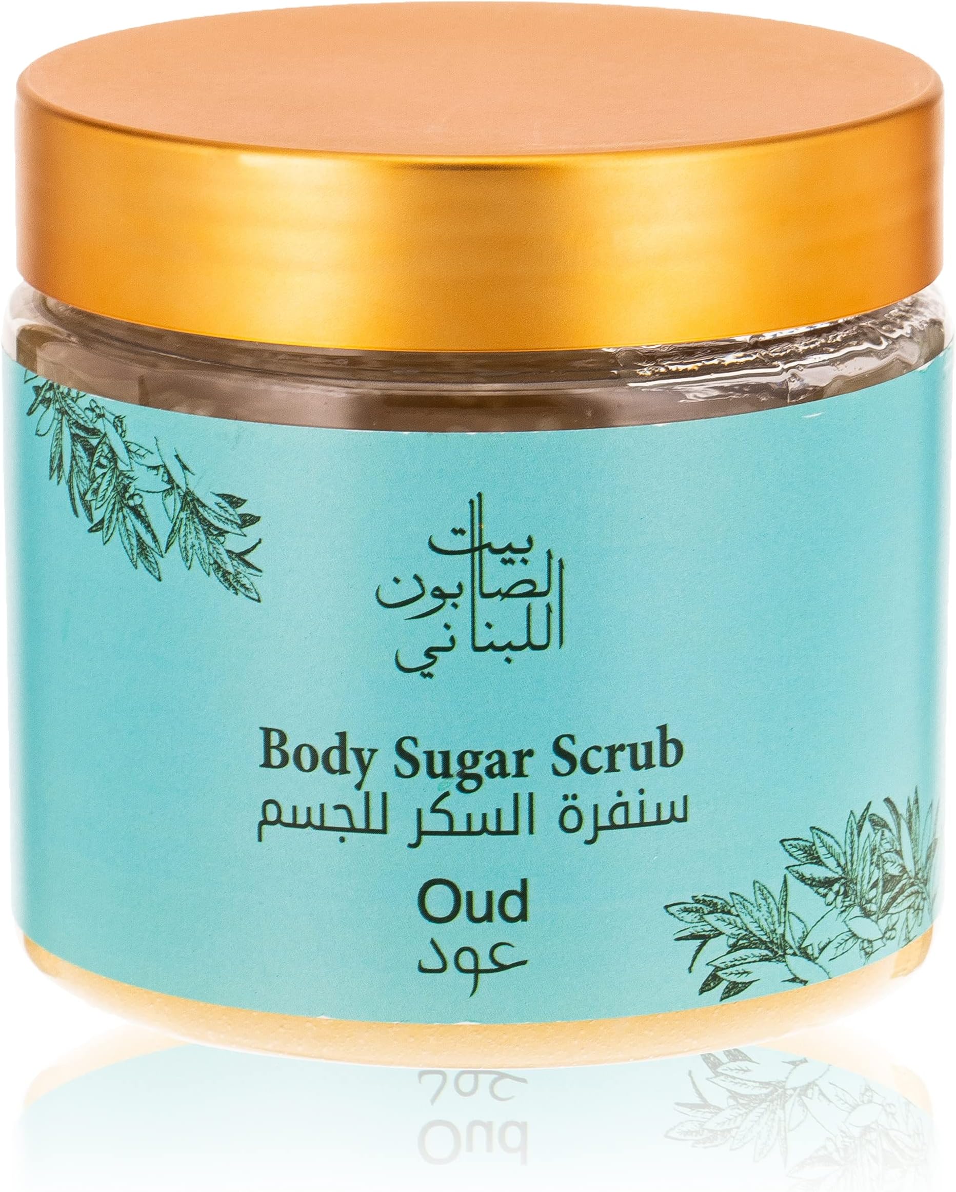 Bayt Al Saboun Al LoubnaniOud Body Sugar Scrub, 500 Gm