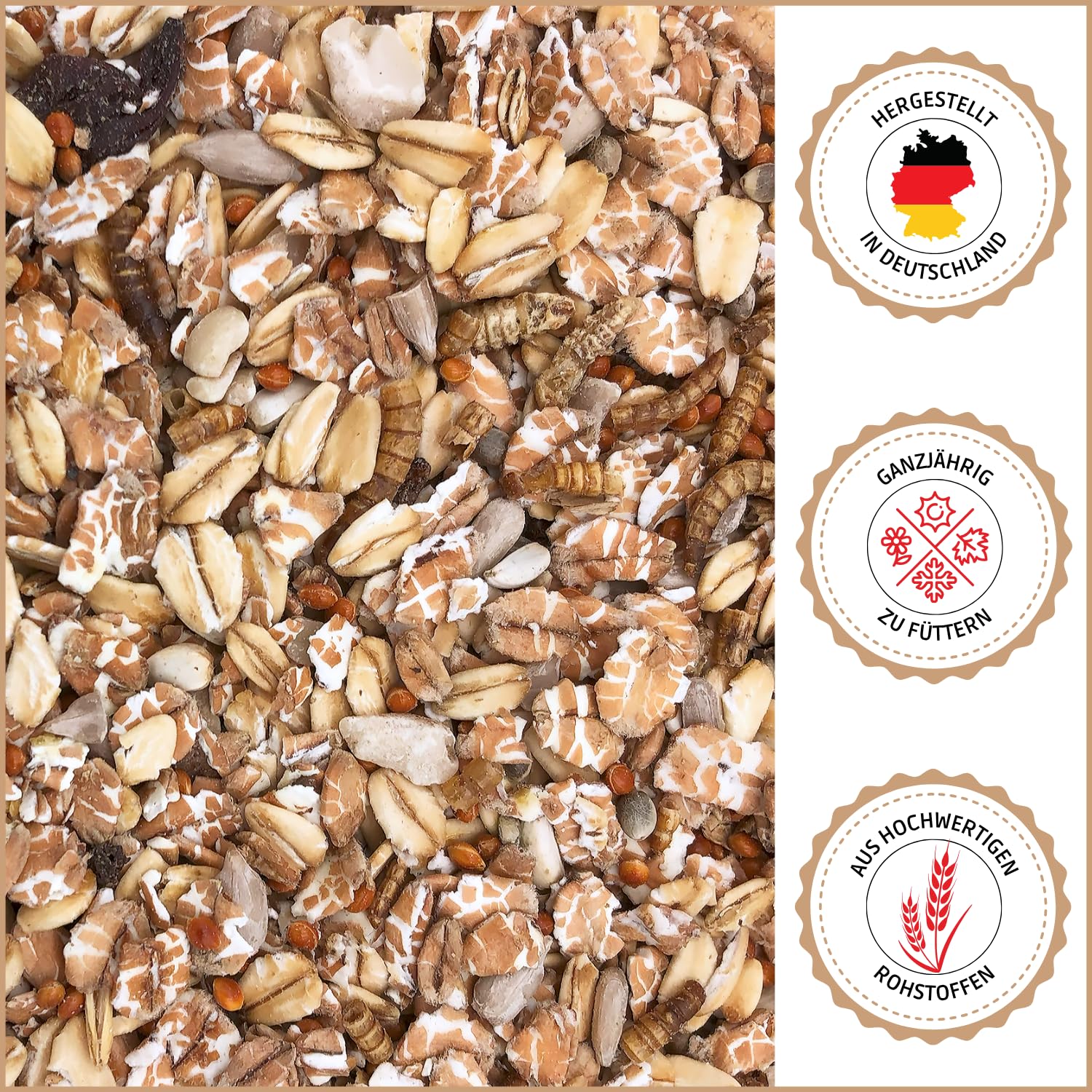Supravit Spatzenfutter & Sperlingsfutter 25kg – Premium Wildvogelfutter