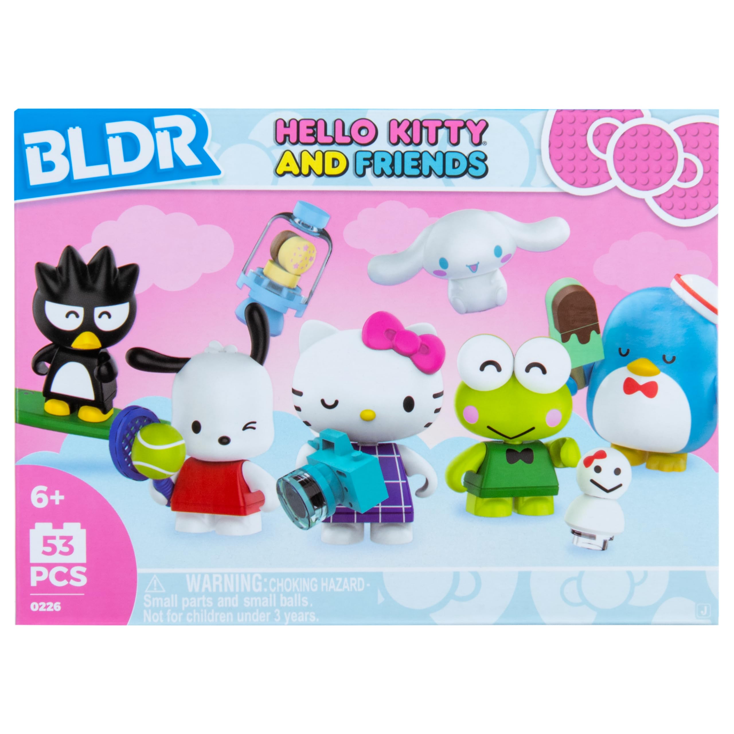 Amazon.com: BLDR Hello Kitty and Friends Minifigures 6-Pack