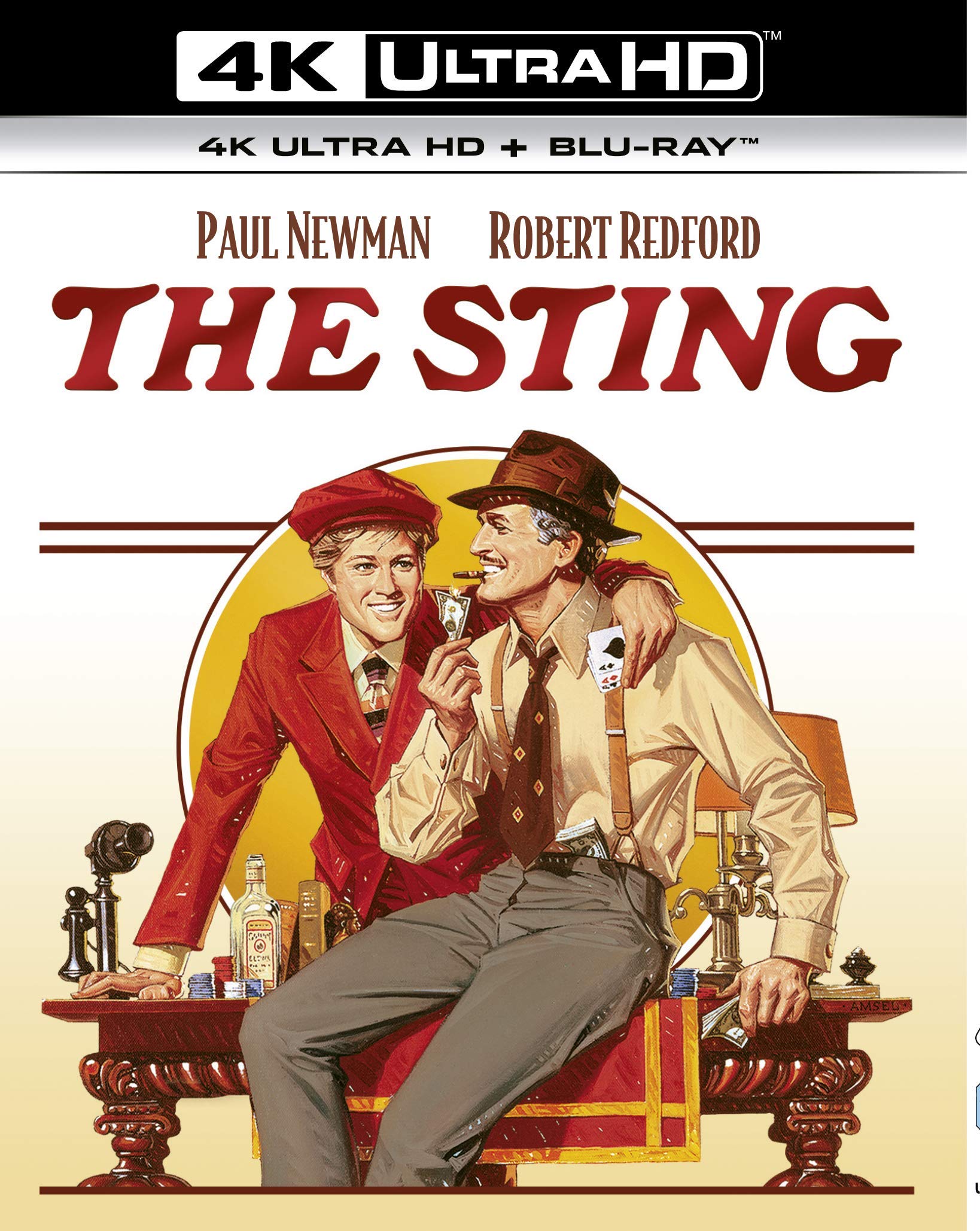 The Sting [4K Ultra-HD] [1973] [Blu-ray] [Region Free]