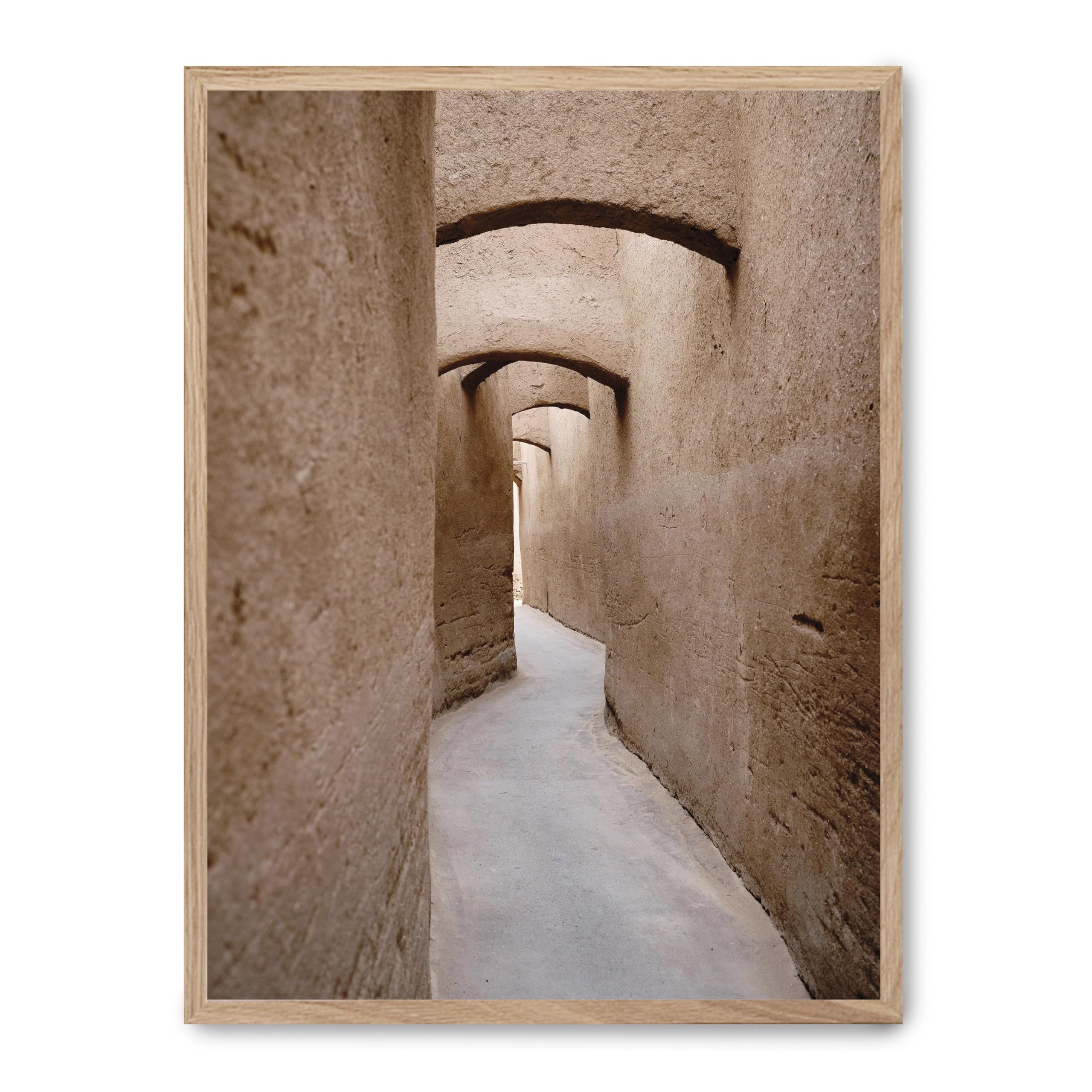 Cuadro Lost in the Labyrinth FASE5 : grand tableau mural abstrait pour bureau et salon chic
