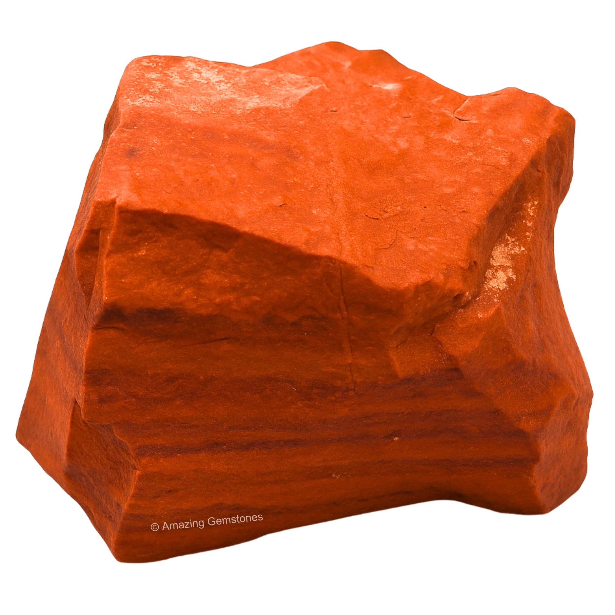 Red Jasper Crystals and Healing Stones, 1 Piece Raw