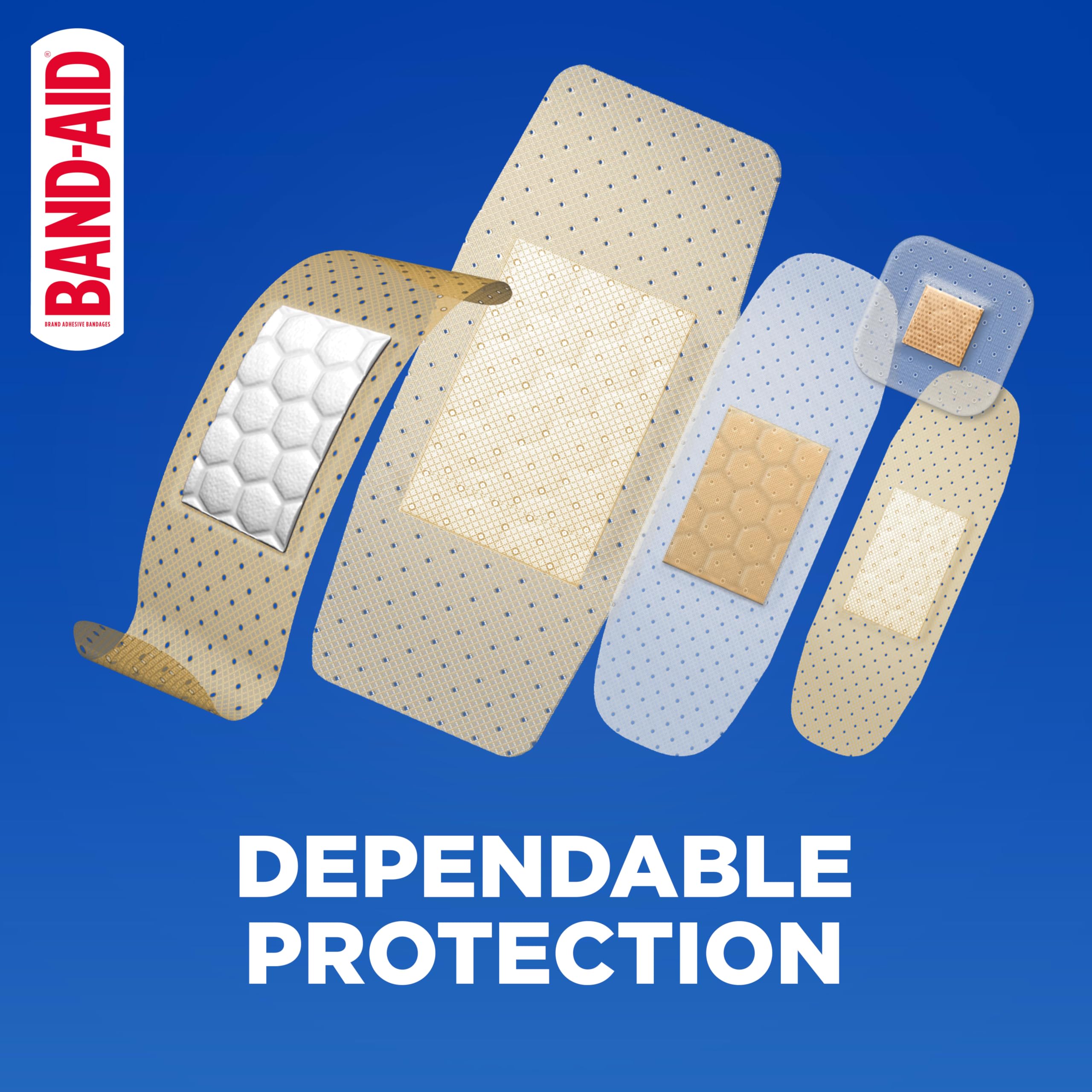 BAND-AID Brand Adhesive Bandages Family Pack, Assorted Sizes, 280 Count — Amazon image 3
